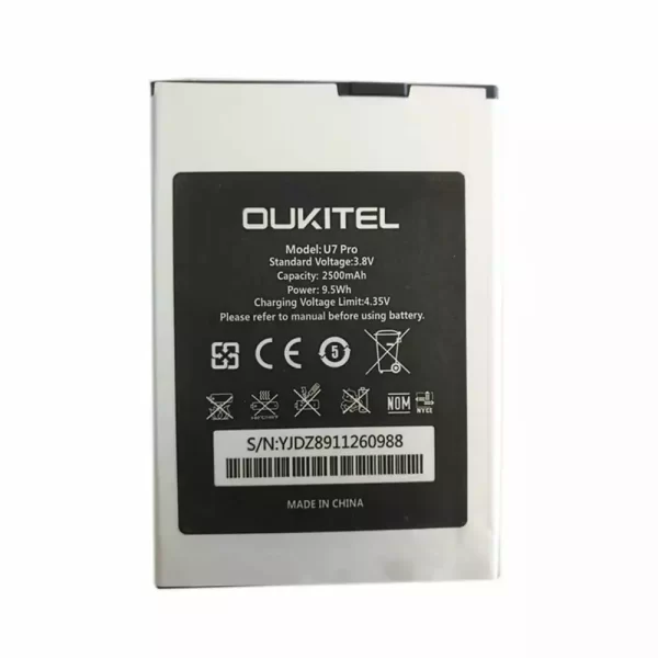 Baterija za mobilnega telefona za OUKITEL U7 Pro