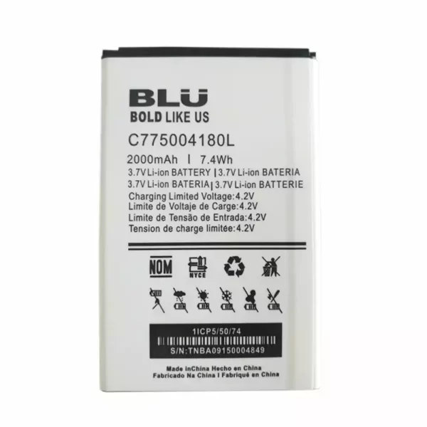 Baterija za mobilnega telefona za BLU C775004180L