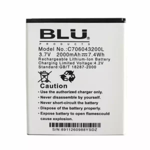 Baterija za mobilnega telefona za BLU C706043200L