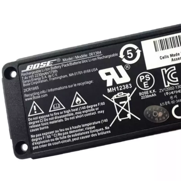 Originalna baterija za 063287 061384 061385 061386,BOSE SOUNDLINK  Mini  1 - Image 3