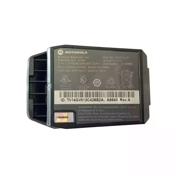 Originalna baterija za Motolrola 82-150612-01,ZEBRA  MC2100 MC2180