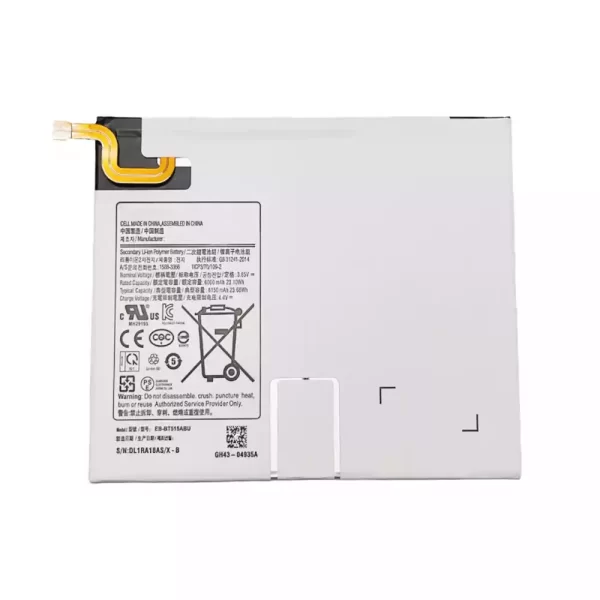 Baterija za tablični računalnik Samsung EB-BT515ABU,Galaxy Tab A T510,SM-T510,SM-T515