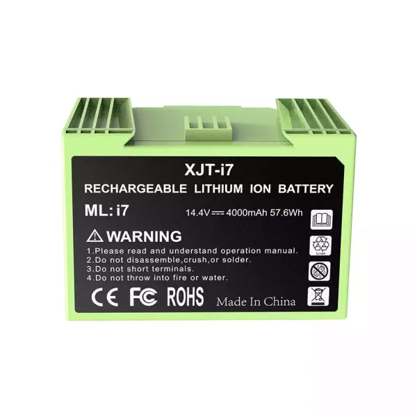 Baterija za Robotski sesalnik iROBOT ABL-D1,iROBOT i7 E5 E6 (4000mAh) - Image 2
