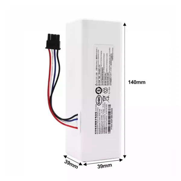 Baterija za Robotski sesalnik XiaoMi MIJIA 1C,STYTJ01ZHM (2600mAh) - Image 2