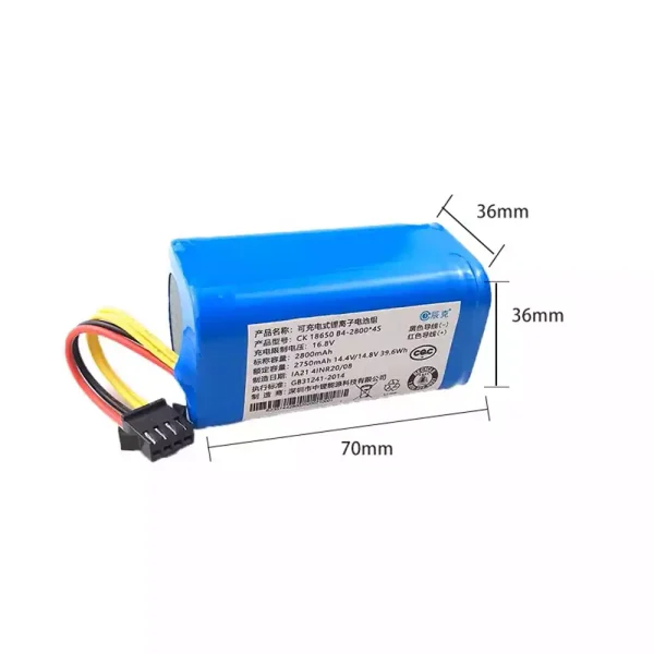 Baterija za Robotski sesalnik Haier TAB-M320C TAB-J3C5L SWR-T320S SWR-T350G SWR-QT35B SWR-J3500 - Image 2