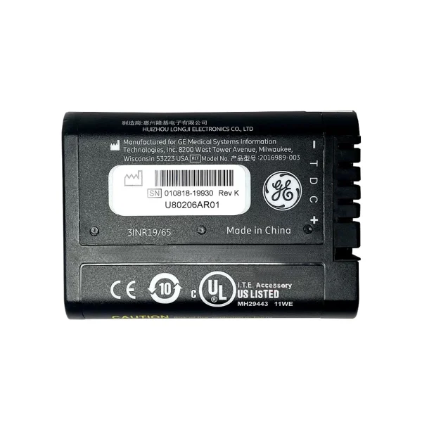 Originalna baterija za Ge Mini Dash - Solar 8000I,2016989-002 2016989-003 - Image 2