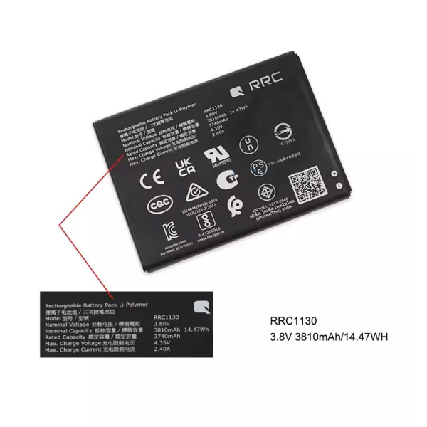 Originalna baterija za RRC1130 Leica BLK3D