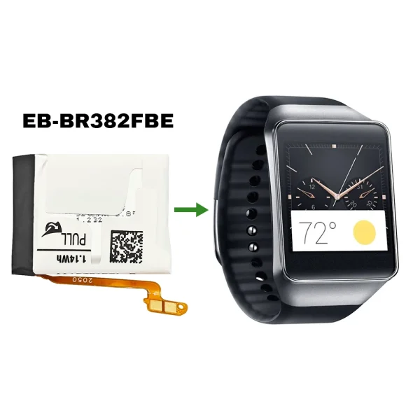 Nadomestna baterija EB-BR382FBE za Galaxy Gear Live (SM-R382) - Image 4