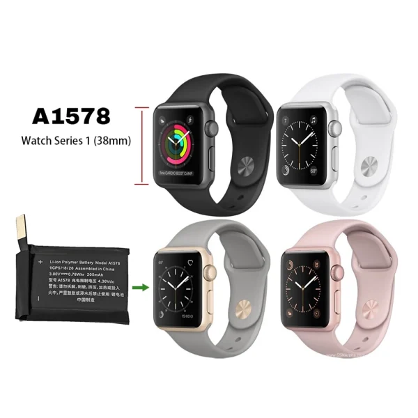 Nadomestna baterija A1578 za Apple Watch Series 1 (38mm) A1802 - Image 4