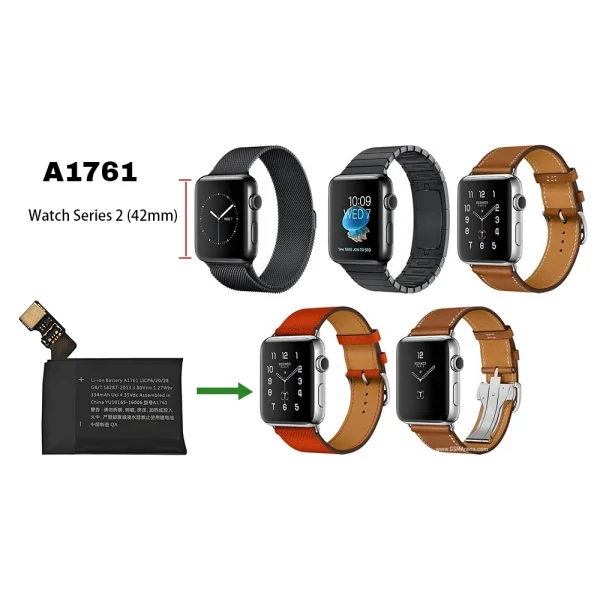 Nadomestna baterija A1761 za Apple Watch Series 2 (42mm) - Image 4