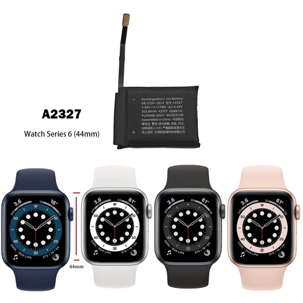 Nadomestna baterija A2327 za Apple Watch Series 6 (44mm) - Image 4