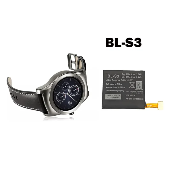 Nadomestna baterija BL-S3 za LG G Watch R W110,Urbane Watch W150 - Image 4