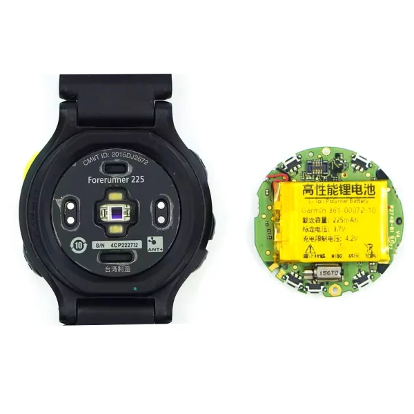 Nadomestna baterija 361-00072-10 za Garmin Forerunner 225 - Image 2
