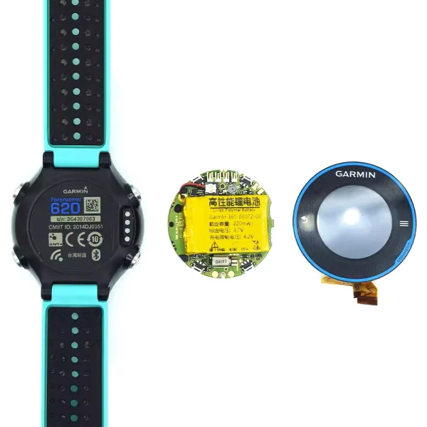 Nadomestna baterija 361-00086-00 za Garmin Forerunner 235 220 225 Forerunner 630 645 745 735XT,Vivoactive 4,Approach S20 Approach G10,Chronos Instinct,instinct solar - Image 3