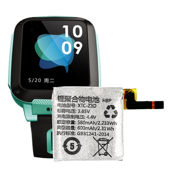 Nadomestna baterija XTC-Z3D za imoo Watch Phone Z3/Z3D - Image 4