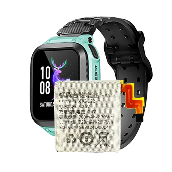 Nadomestna baterija XTC-122 XTC-I22 za imoo Watch Phone Z2/Z2Y/Z2P/Q1C/Q1R/Y06 - Image 4