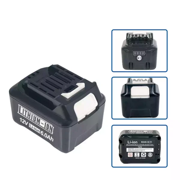 12V 6.0Ah Nadomestna baterija za MAKITA BL1041B - Image 2
