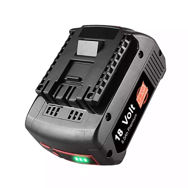 18V 6.0Ah Nadomestna baterija za BOSCH 2607336170,2607336092,2607336091,2607336040,2607336208,2607336236 - Image 2