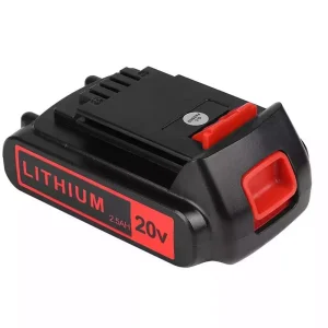 20V 2.5Ah Nadomestna baterija za Black&Decker LBX4020 LBXR20 LBXR20B LBXR20-OPE LBXR2020 LB20 LBX20 LB2X4020