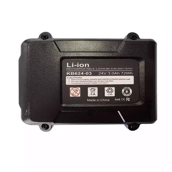 24V 3.0Ah Nadomestna baterija za Kobalt KB624-03 KB524-03 KB424-03 KB224-03 KB124-03 0673802 1051230 - Image 3