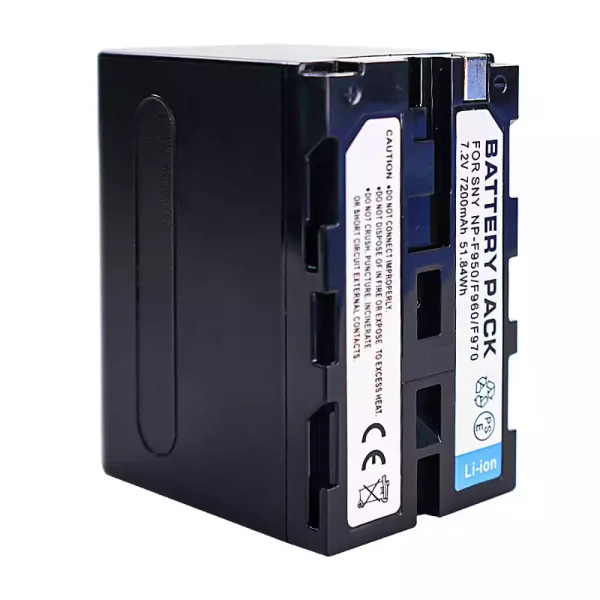 Nadomestna baterija za SONY NP-F970 NP-F950 NP-F960 NP-F975 - Image 3