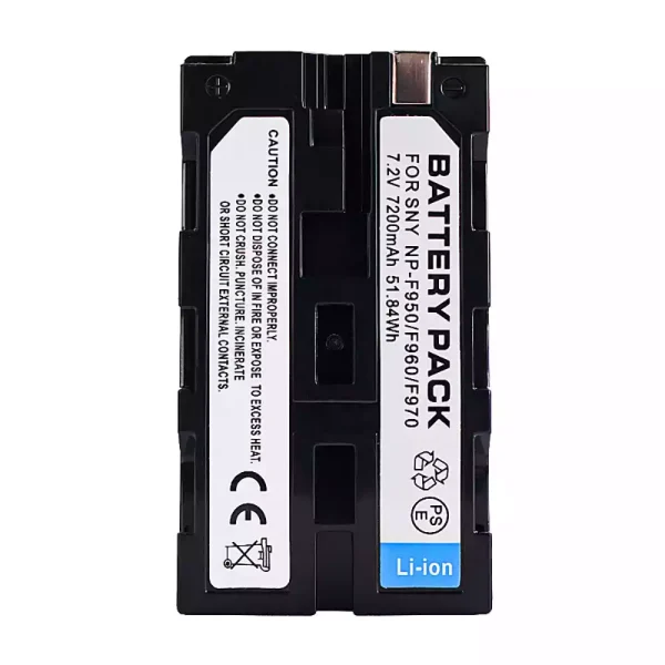 Nadomestna baterija za SONY NP-F970 NP-F950 NP-F960 NP-F975 - Image 4