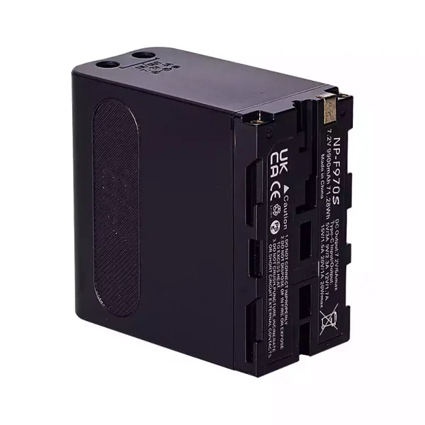 USB-C Type C Input Nadomestna baterija za SONY NP-F970S - Image 3