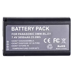 Nadomestna baterija za PANASONIC DMW-BLJ31 DMW-BLJ31GK