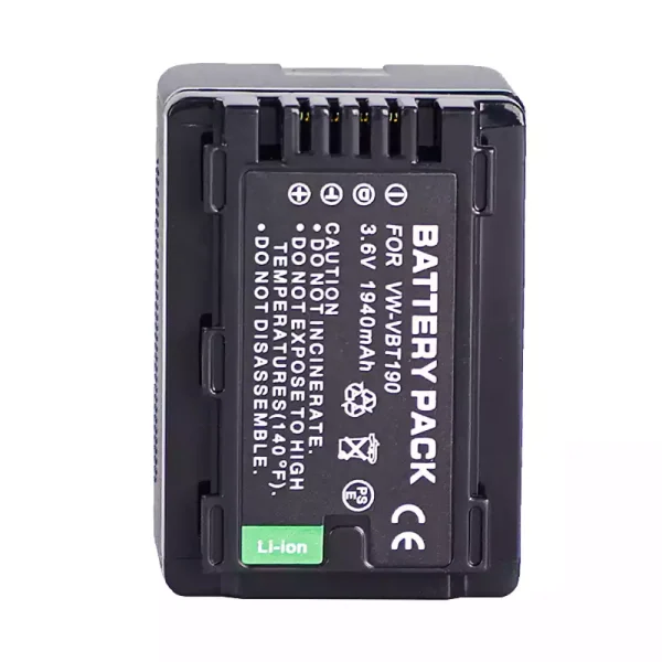 Nadomestna baterija za PANASONIC VW-VBT190 - Image 3