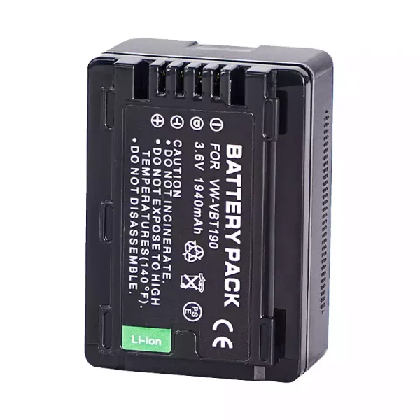 Nadomestna baterija za PANASONIC VW-VBT190 - Image 4