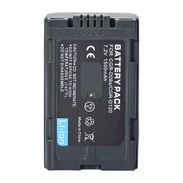 Nadomestna baterija za PANASONIC PV-DC152 PV-DC252 PV-DV52 PV-DV53 PV-DV73 PV-DV102 PV-DV103 PV-DV203 PV-DV800 PV-DV900 PV-GS2 PV-GS9 PV-GS12 PV-GS14 PV-GS15 PV-VM202 VDR-M20 - Image 2