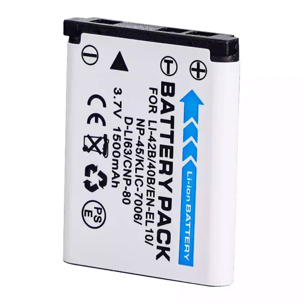 Nadomestna baterija za Fujifilm FinePix Z100fd,Z110,Z115.FinePix Z200fd,Z250fd Z300.FinePix Z700EXR,Z707EXR.FinePix Z800EXR,Z808EXR.FinePix Z900EXR,Z909EXR,Z950EXR.FinePix Z1000EXR Z1010EXR - Image 4