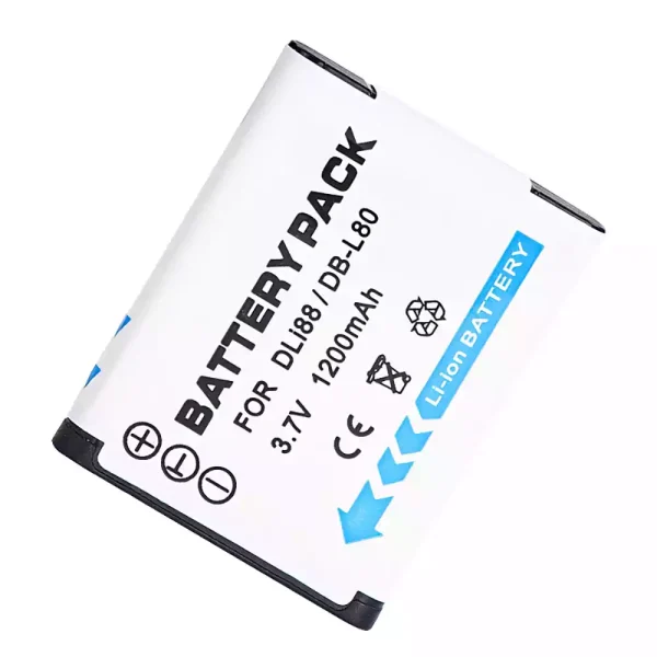 Nadomestna baterija za SANYO VPC-CA100 VPC-CA102 VPC-CG10 VPC-CG100 VPC-CG102 VPC-CG20 VPC-CG21 VPC-CS1 - Image 2