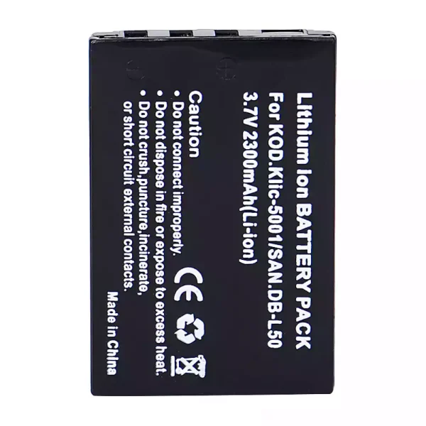Nadomestna baterija za Xacti DMX-HD1010 Xacti VPC-HD1000 Xacti VPC-HD1010 - Image 3