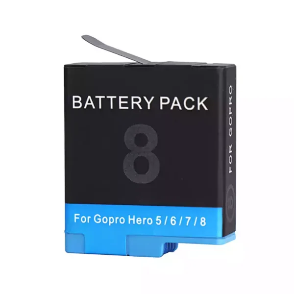 Nadomestna baterija za GoPro Hero 8 Action Camera,GoPro Hero 8 Black,GoPro Hero 8 HD Black,GoPro Hero Silver,GoPro Hero 8 HD Silver - Image 2