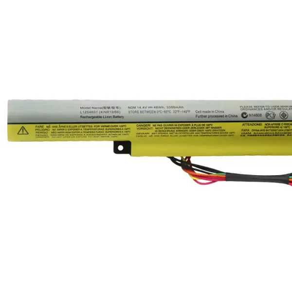 Baterija za prenosnik LENOVO L12L4K01 L12S4E21 L12M4E21 L12M4K01 - Image 4