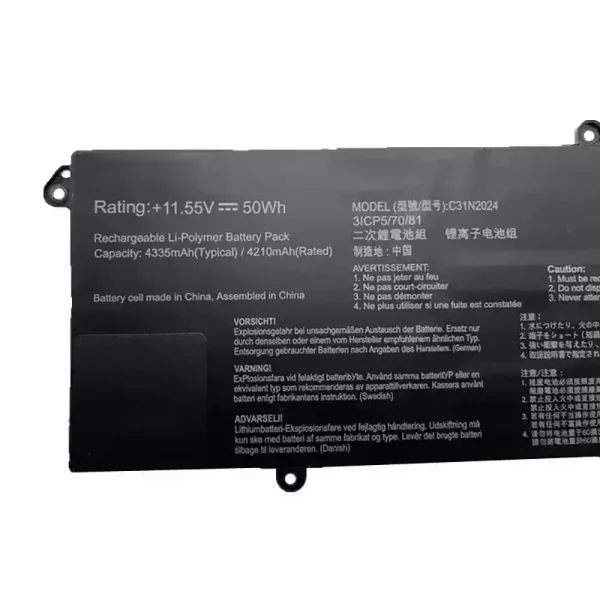 Baterija za prenosnik ASUS C31N2024 - Image 3