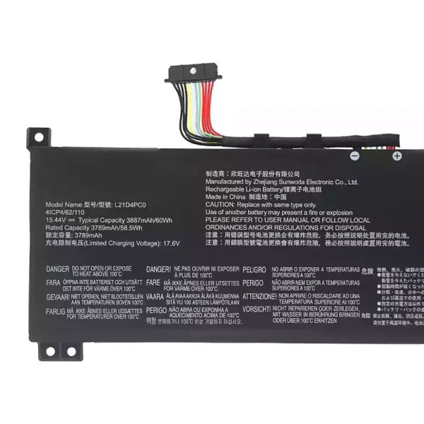 Baterija za prenosnik Lenovo L21M4PC0 L21C4PC0 - Image 3