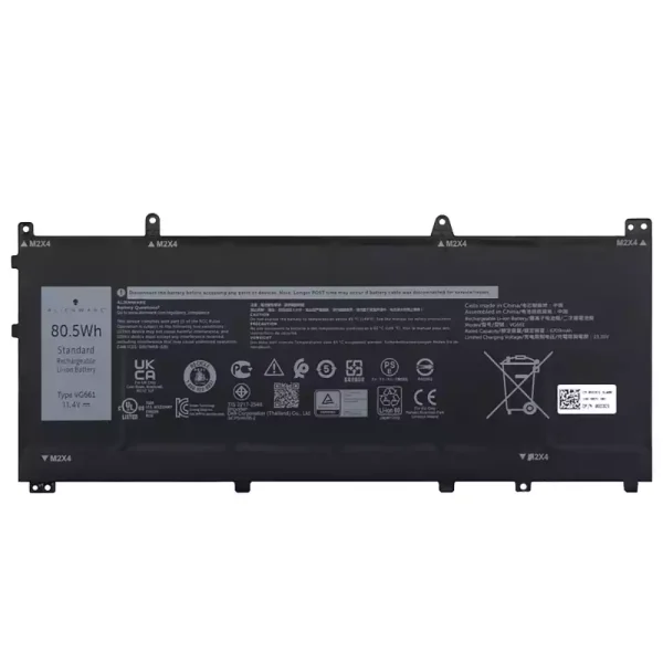 Baterija za prenosnik DELL VG661 V4N84,DELL Alienware x14 R1 R2