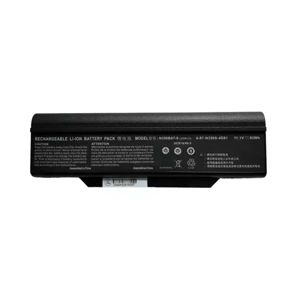 Baterija za prenosnik N350BAT-9 6-87-N350S-4D81