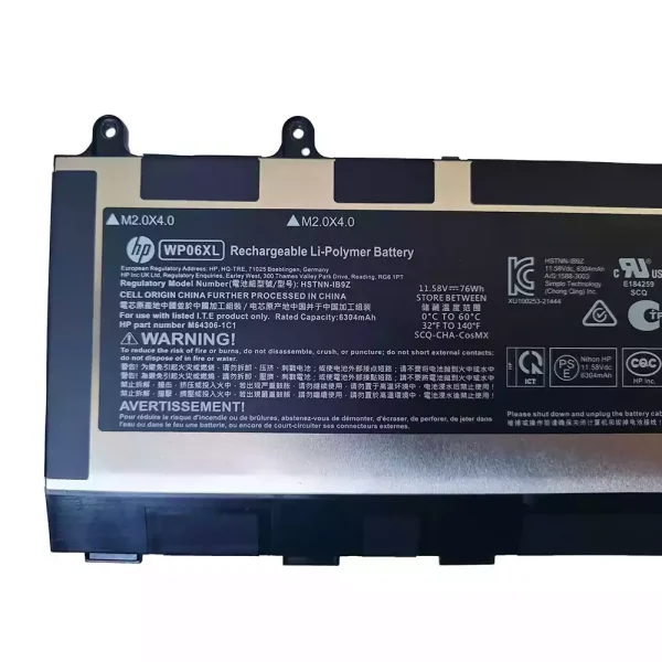 Baterija za prenosnik HP WP06XL - Image 3
