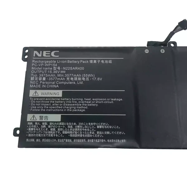 Baterija za prenosnik NEC PC-VP-WP154 N22SAR400 - Image 2