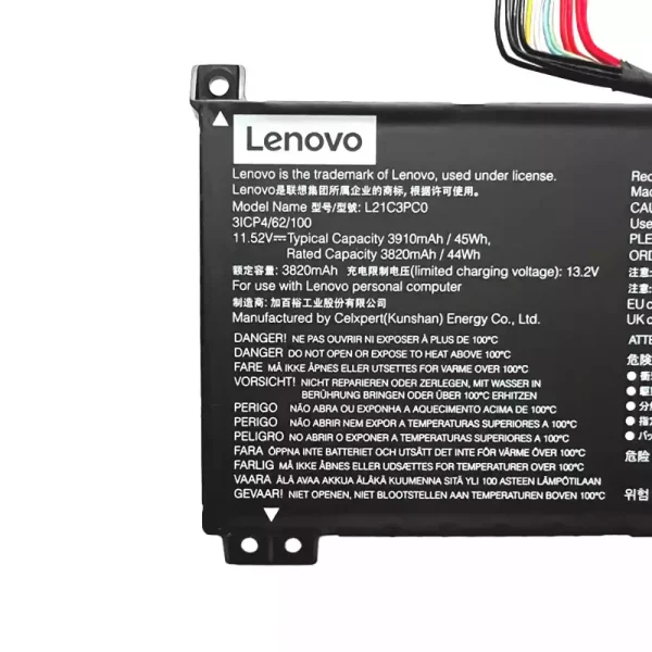 Baterija za prenosnik Lenovo L21C3PC0 L21D3PC0 L21L3PC0 L21M3PC0 - Image 4