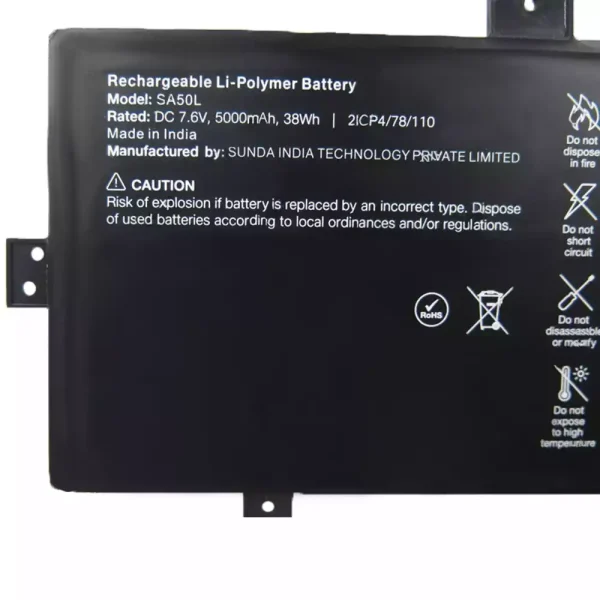 Baterija za prenosnik SA50L - Image 2