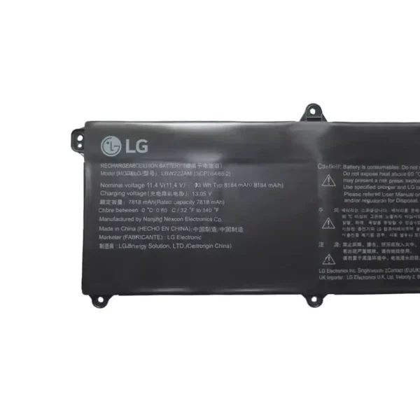Baterija za prenosnik LG LBW222AM - Image 3