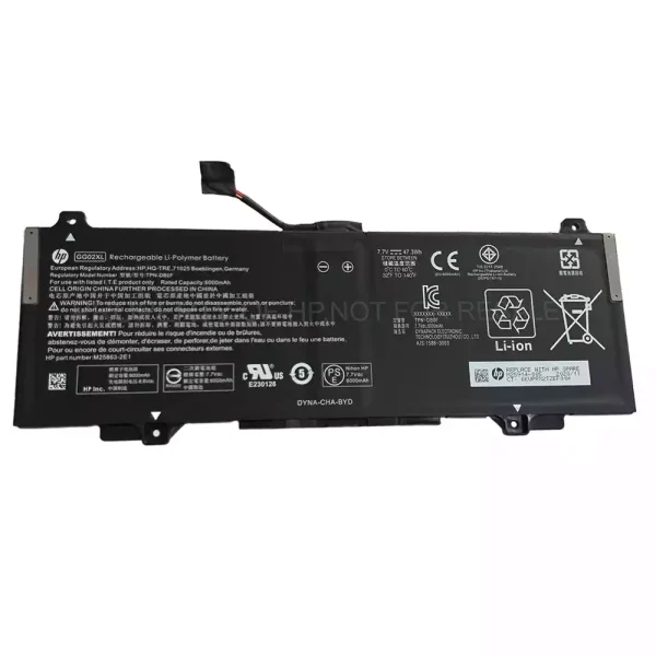 Baterija za prenosnik HP GG02XL