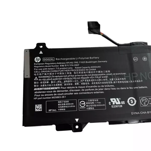 Baterija za prenosnik HP GG02XL - Image 3