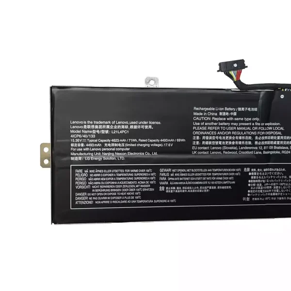 Baterija za prenosnik Lenovo L21M4PC4 L21L4PC1 - Image 3