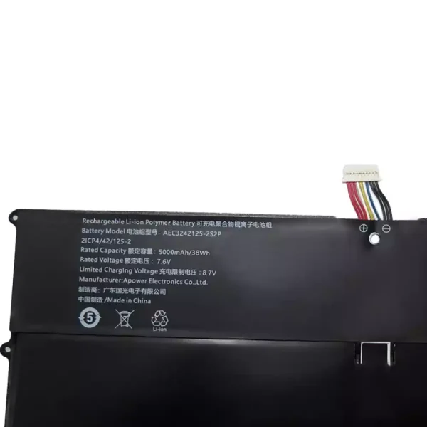 Baterija za prenosnik GY3242125PHV AEC3242125-2S2P - Image 3