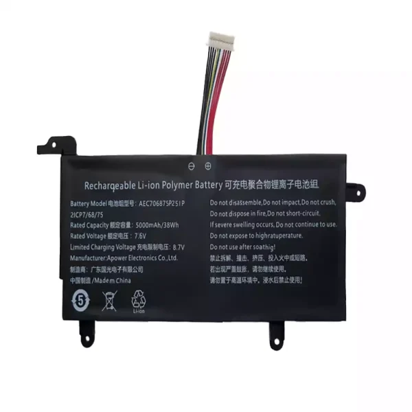 Baterija za prenosnik AEC706875-2S1P